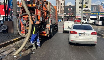 Şiddetli yağışa hızlı müdahale