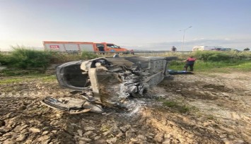  Aydın'da otomobil şarampole uçtu: 2 yaralı