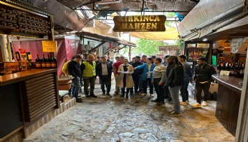 Şirince'de tarihi çarşıda yenileme çalışmaları başladı