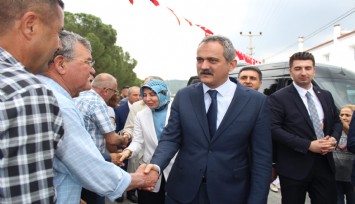 Bakan Özer'den İzmir'e müjdeler