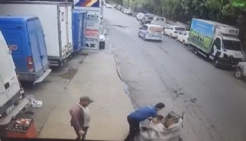 İzmir'de güldüren olay: Polisten kaçmak için çek çekin içine saklandı