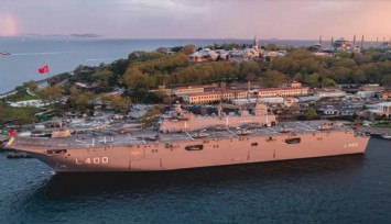 TCG Anadolu gemisini İstanbul'da 36 günde toplam 221 bin 622 kişi ziyaret etti