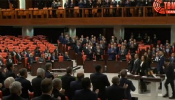 Erdoğan'ın yemin töreninde muhalefetten protesto