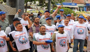 Menderes Belediyesi'nde TİS krizinde grev kararı