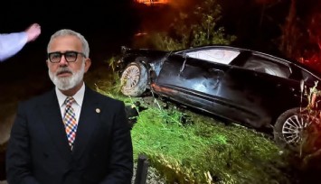 AK Parti Manisa Milletvekili ve oğlu kazada yaralandı