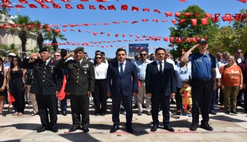 Atatürk'ün Urla'ya gelişinin 97. yılı coşkuyla kutlandı