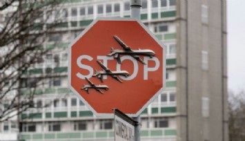 Banksy’den Londra’da İHA karşıtı yeni eser