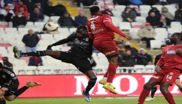 Beşiktaş Sivas'ta kayıp: 1-0
