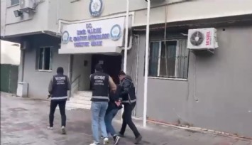 interpol tarafından kırmızı bültenle aranan şahıs İzmir'de yakalandı