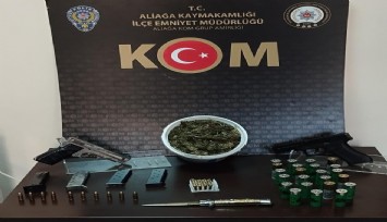 İzmir'de silah kaçakçılarına operasyon: 8 kişiye gözaltı