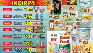 A101’de Asperox, Persil, Signal, Yedigün ve Doritos ürünlerine indirim geliyor! A101 18 Ekim aktüel kataloğu!