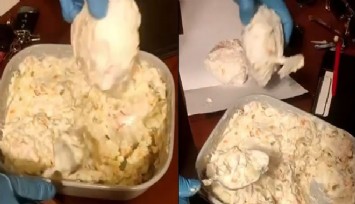 Antalya'da zehir tacirleri salatanın içine uyuşturucu koyarak gizlediler