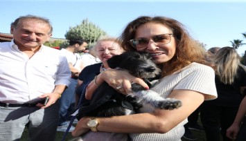 Başkan Ünsal ampute can dosta yuva oldu