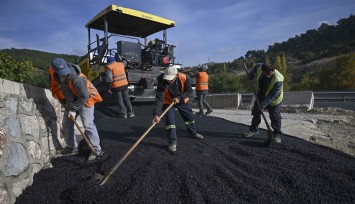 Bornova’da yol seferberliği