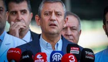 CHP lideri Özel'den TUSAŞ önünde Öcalan açıklaması