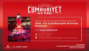 Cumhuriyet Bayramı’na özel 100. Yıl Cumhuriyet Korosu konseri