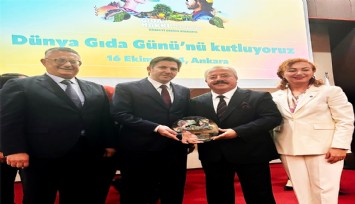 FAO'dan İzmir Ticaret Borsası'na dünya gıda günü ödülü