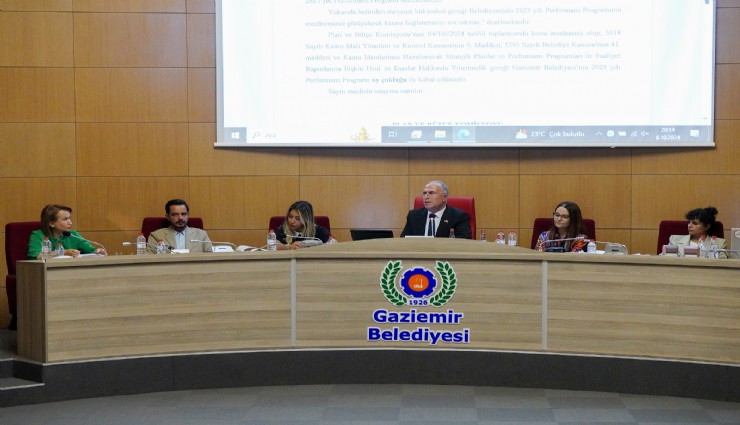 Gaziemir’in 5 yıllık yol haritası meclisten vize aldı
