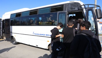 Güzelbahçe Belediyesi'nden aileleri rahatlatacak uygulama: Ücretsiz okul servisi
