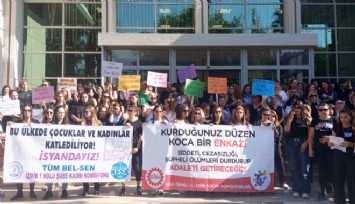 İzmir Büyükşehir'den kadın cinayetlerine tepki eylemi