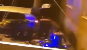 İzmir'de hareketli gece: Polisin dur ihtarına uymadı başına gelmeyen kalmadı