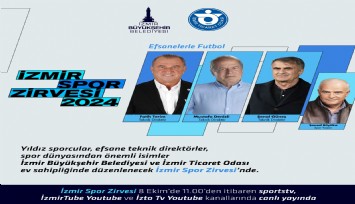 İzmir spor zirvesine geri sayım başladı: Efsaneler Türkiye’ye seslenecek