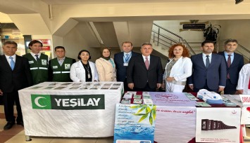 İzmir Yeşilay'dan, muhtarlarla 'bağımlılıkla mücadele' dayanışması