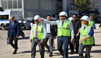Manisa'nın trafiğine nefes aldıracak yolda çalışmalar sürüyor