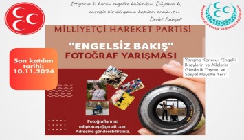 MHP'den engelsiz yarışma