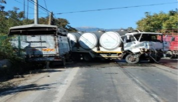 Ödemiş'te feci kaza: 2 kişi yaralandı