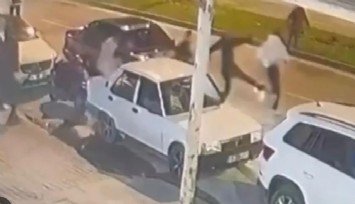 Sakarya'da kavgadan kaçan adamın üstünden araba geçti