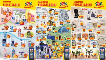 ŞOK’a tabure, uyku tulumu, keçe geliyor! 30 Ekim 2024 ŞOK aktüel kataloğu
