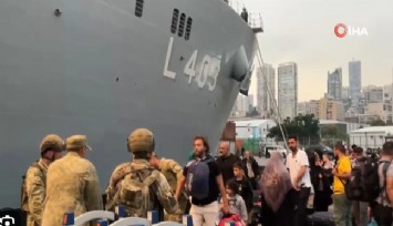 Türkiye, 966 kişiyi Lübnan'dan tahliye ediyor