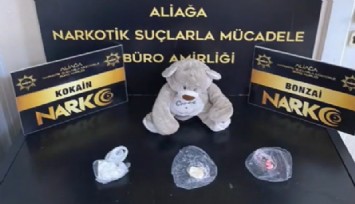 Zehir tacirleri pes dedirtti:  Oyuncak ayıcıktan uyuşturucu çıktı