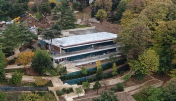 Adnan Oktar tarafından kullanılan Üsküdar’daki villa inşaatının son hali havadan görüntülendi