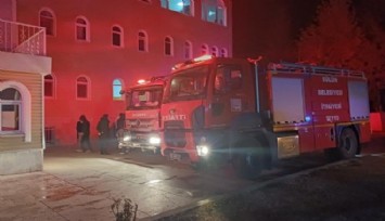 Afyon'da kuran kursunda yangın: 2 öğrenci hastaneye kaldırıldı