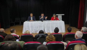 Başkan Önal, depremzedelerle bir araya geldi
