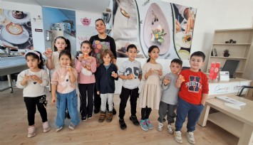 Bornova Belediyesi’nden minik şeflere ara tatil atölyesi