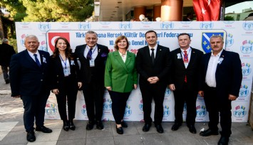 Bosna Hersek Kültür Dernekleri Federasyonu 10. Genel Kurulu’nu Bornova’da yaptı