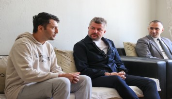 Buca Belediye Başkanı Görkem Duman’dan saldırıya uğrayan işçiye ziyaret