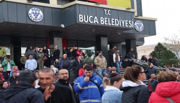 Buca Belediye işçilerinden grev kararı: İşçiler iş bıraktı