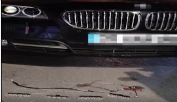 Denizli'de çakar ve siren tertibatlı araca 6 bin 439 lira ceza kesildi
