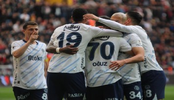 Fenerbahçe, Kayserispor'u farklı yendi: 2-6