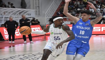 FIBA Şampiyonlar Ligi: Aliağa Petkimspor: 56 - Unicaja: 108
