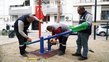 Karşıyaka’nın parklarına modern dokunuş
