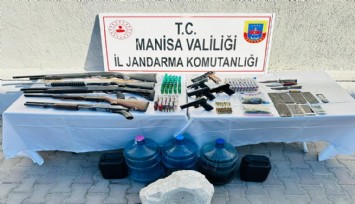 Manisa'da jandarmadan 9 adrese eş zamanlı operasyon: 7 kişiye gözaltı