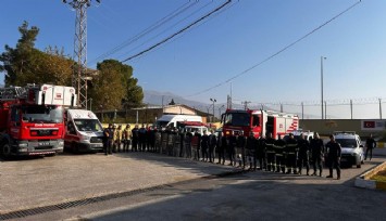 Ödemiş M Tipi Kapalı Cezaevi'nde ''İsyan ve Yangın Tatbikatı'' düzenlendi