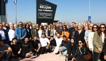 Tugay Selçuk Terminal açılışında konuştu: “İzmir büyüktür kimse diz çöktüremez”