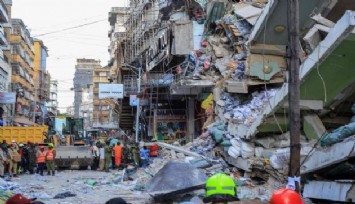 Tanzanya'da felaket: 4 katlı bina çöktü, 13 ölü, 26 yaralı