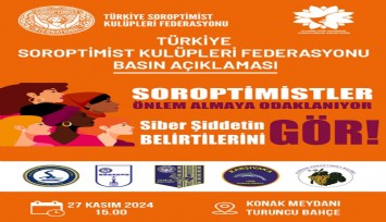 TSKF'den siber şiddet vurgusu: Siber şiddete farkındalık için toplanıyorlar